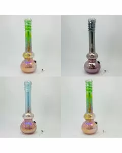 Soft Glass Waterpipe - 16 Inches (GR-Y-125)