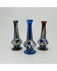 Soft Glass Waterpipe - 8 Inches - Assorted Color - (GR-Y-20) 