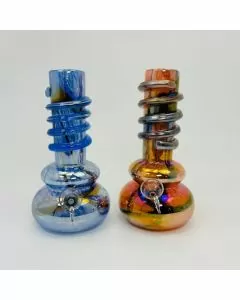 Soft Glass Waterpipe - 8 Inches - Assorted Colors - (GR-Y-30) 