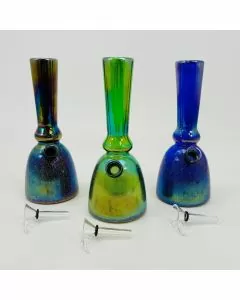 Softglass Waterpipe - 8 Inches - Assorted Colors (GR-Y-29)