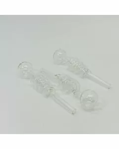 Spiral Oil Burner - 5 Inches -5 Pieces - Price Per Piece - Clear