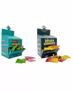 Sticky Green - Delta 8 Gummies - 100mg - 50 Per Display