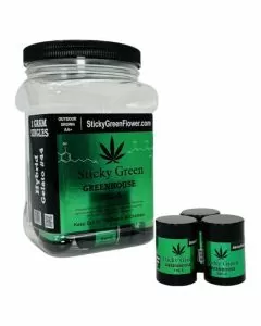 Sticky Green - Greenhouse - THC-A - Flower - 1 Gram - 20 Jar Per Display - Gelato 44 Hybrid
