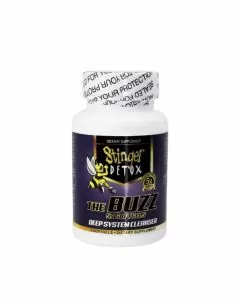 Stinger Detox - The Buzz 5x Extra Strength Softgels - Deep System Cleanser - 5 Counts Per Bottle