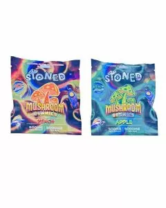 Stoned Amanita Muscaria - 5000mg - Mushroom Gummies - 10 Gummies Per Pack