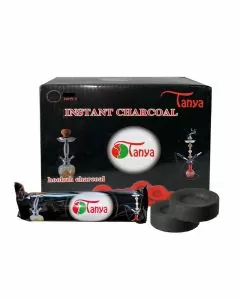 Tanya - Instant Charcoal - 33mm - 100 Pieces Per Box