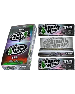The Original Blunt Wrap Rolling Paper 1 1/4 Size - 24 in Box