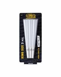 The Original Cones - King Size -109mmx30mm - Blister Pack - 3 Cones Per Pack - 32 Packs Per Box - Bleached 