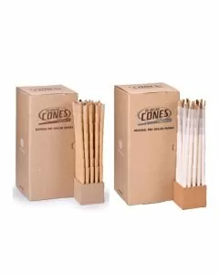 The Original Cones - Original Pre-rolled Papers - 800 Pieces Per 4 Canister - 98mmx26mm - Standard Small Slim De Luxe Size