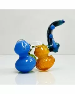 Bubbler 5" Inch - Triple Chamber - Assorted Colors