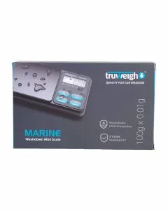 TRUWEIGH - MARINE WASHDOWN MINI SCALE - 100gX0.01g - BLACK