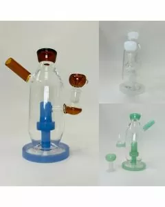 Waterpipe 7.5" Inches -  With Ufo Showerhead Perc - (RH-136)