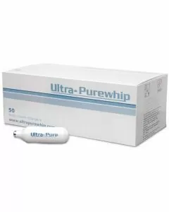 CREAM CHARGER ULTRA PUREWHIP - 50 Charger Per Box - 6 boxes Per Case - No Free Shipping 