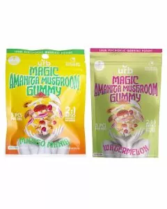 Urb Magic Amanita Mushroom Gummy 1050mg - 3 Piece Per Bag
