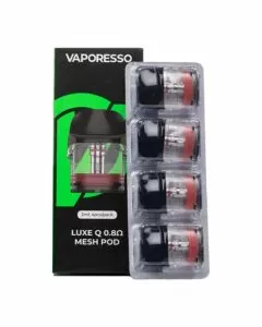 Vaporesso - Luxe Q Mesh Pod - 0.8 Ohm 2ml - 4 Pieces Per Pack