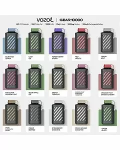 Vozol - Gear -10000 Puffs - Disposable - 5 Counts Per Box