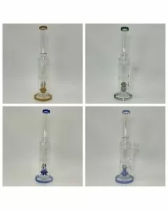 Waterpipe - 16 Inches -  Honey Comb With Perc 