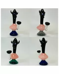 Waterpipe - 8" Inch Swirl "Character" - Assorted Color