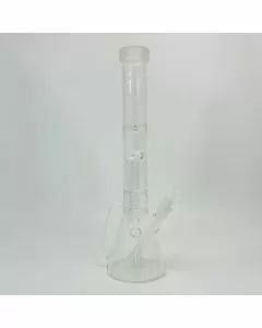 Recycler Beaker - Waterpipe With Downstem Perc - 18 Inches