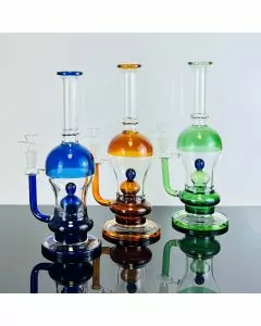 GLASS WATERPIPE - 11" INCH - ASSORTED