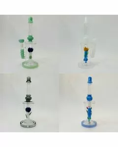 Waterpipe 12 Inch With Flower Perc - WPAG165