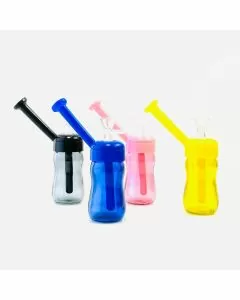 Waterpipe 7 Inch - Bottle - WPHG256 - Price Per Piece - Assorted Colors