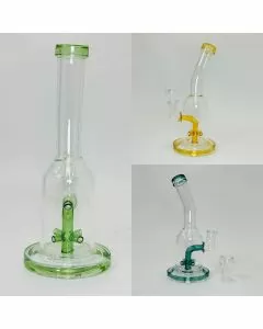 Waterpipe 8 Inch - Bent Neck With Perc 