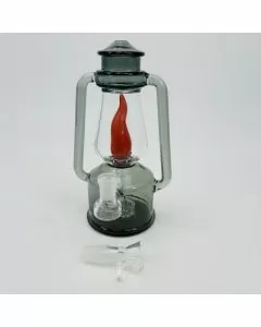 Waterpipe - Lantern With Showerhead Perc - 8.5 Inches
