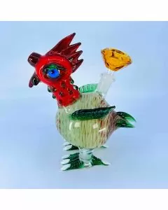 Waterpipe 7" Inch - Rooster Shape