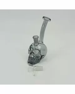 Waterpipe - Skull Electro Planted - 6 Inches