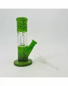 Waterpipe - Straight Percolator Dome  Flat - 6 Inches - Assorted Color and Design