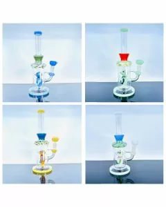Waterpipe With Character Perc - 11.5 Inch - WPAG115