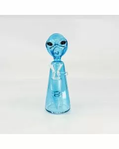 Waterpipe 6" Inch With Set Alien Glass
