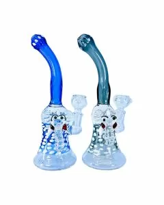 WPAG122 - 8 Inch Waterpipe - Bell Fancy Elephant - Assorted Colors