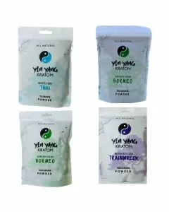 Yin Yang Kratom Powder - 500 Grams, 300 Grams, 150 Grams, 75 Grams