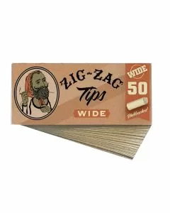 ZIG ZAG TIPS WIDE - 50 PACK PER BOX