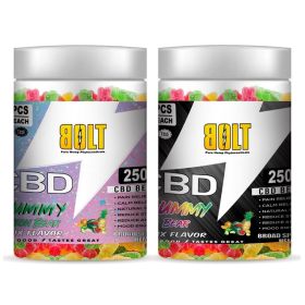 Bolt Cbd Gummies 2500mg - 100 Counts Per Jar