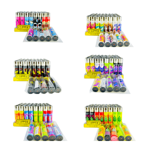 Clipper Lighter - 48 Pieces Per Display -  With 5 Pieces Extra