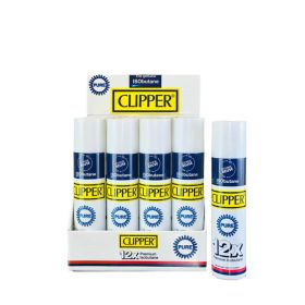 Clipper - Premium Butane White - 300ml - 12x - 12 Per Box (NO Free Shipping)