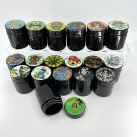 Duuv Jar - Black - Assorted Design -Price Per Jar