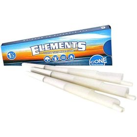Elements - Pre Roll Cone 1 1/4 - 6 Cones Per Pack - 30 Packs Per Box