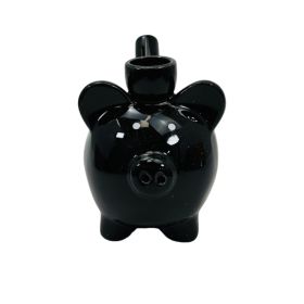 Fashioncraft - Black Piggy Ceramic Pipe (88092)