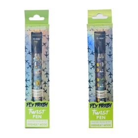 Fly Fresh - Twist Pen Battery - Variable Voltage - 900mah - Assorted - Price Per Piece