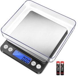 Fuzion - Digital Pocket Scale - 500grams x 0.01gram - Pt-500 - Silver
