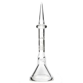 Glass Dabber With Crab Cap - Clear - VCD9
