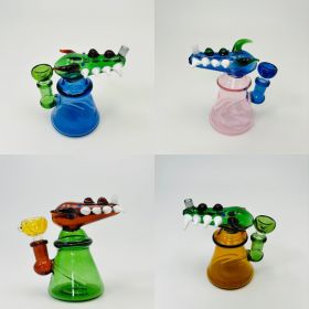 Horn With Bell-base Waterpipe - 6 Inches - (RHB-21)
