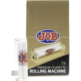 Job Premium Rolling Machine 1 - 1/4 Size - 12 Count Per Pack - Clear