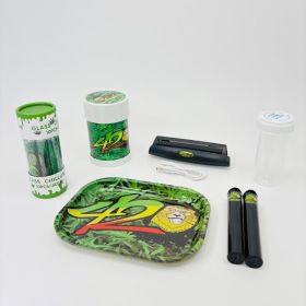KIT - One-hitter With Electric Grinder and Accessories