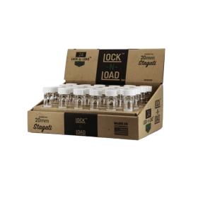 Lock N Load Glass Chillum - 20mm - 24 Counts Per Box
