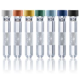 Lock N Load - Glass Chillum - 9mm - Color Caps - 48 Counts Per Box - Price Per Piece